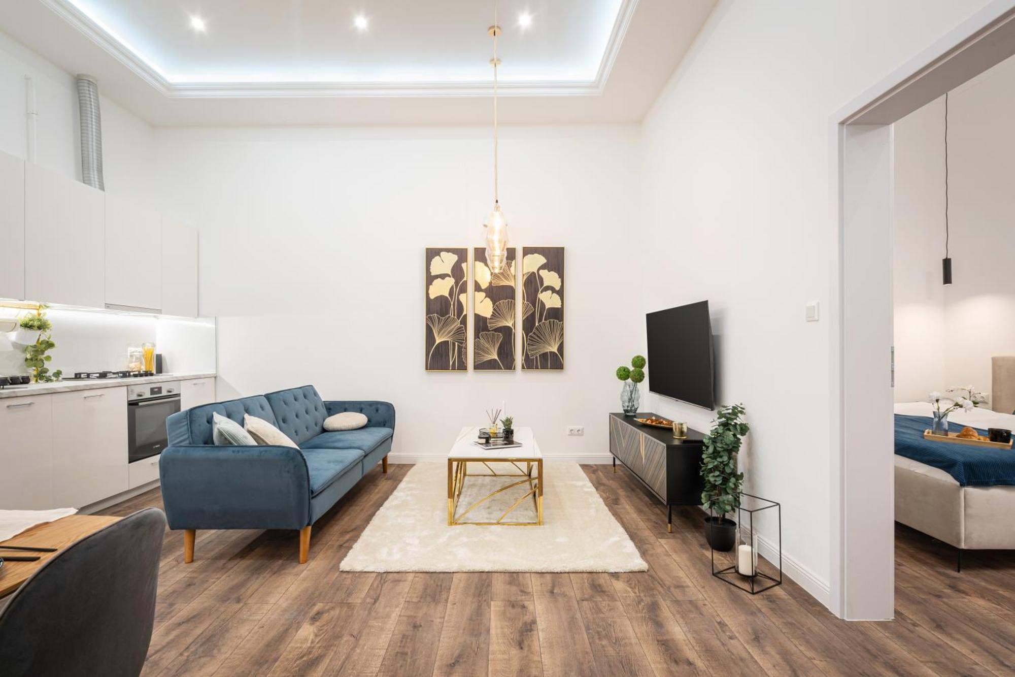 Blue Velvet Luxury Apartment Budapešť Exteriér fotografie