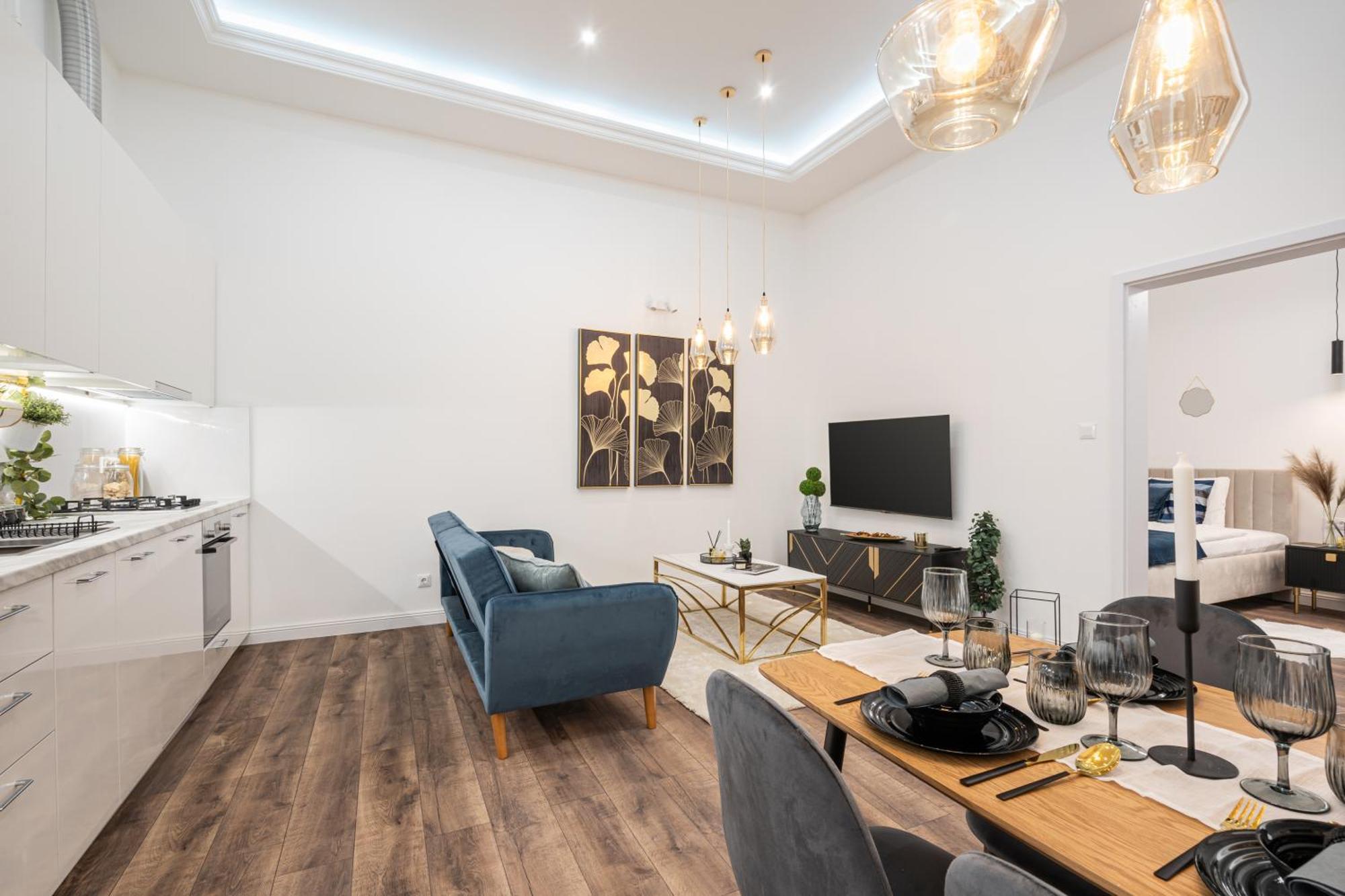 Blue Velvet Luxury Apartment Budapešť Exteriér fotografie